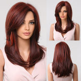 Shoulder Length Layered Synthetic Wig