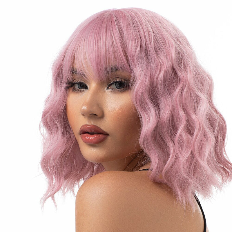 Synthetic Pastel Wavy Wig