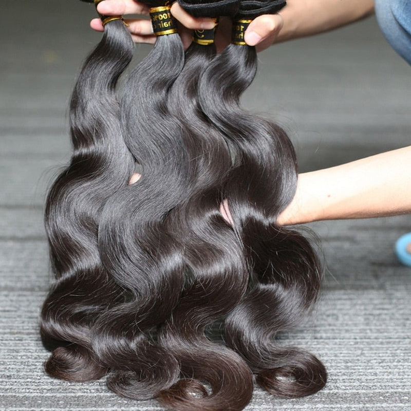 Human Hair Water Wave Extensions