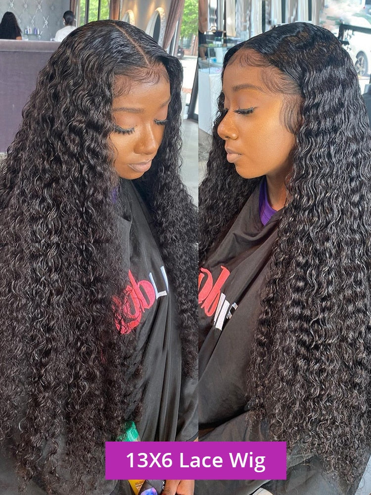 Deep Wave Frontal Wig