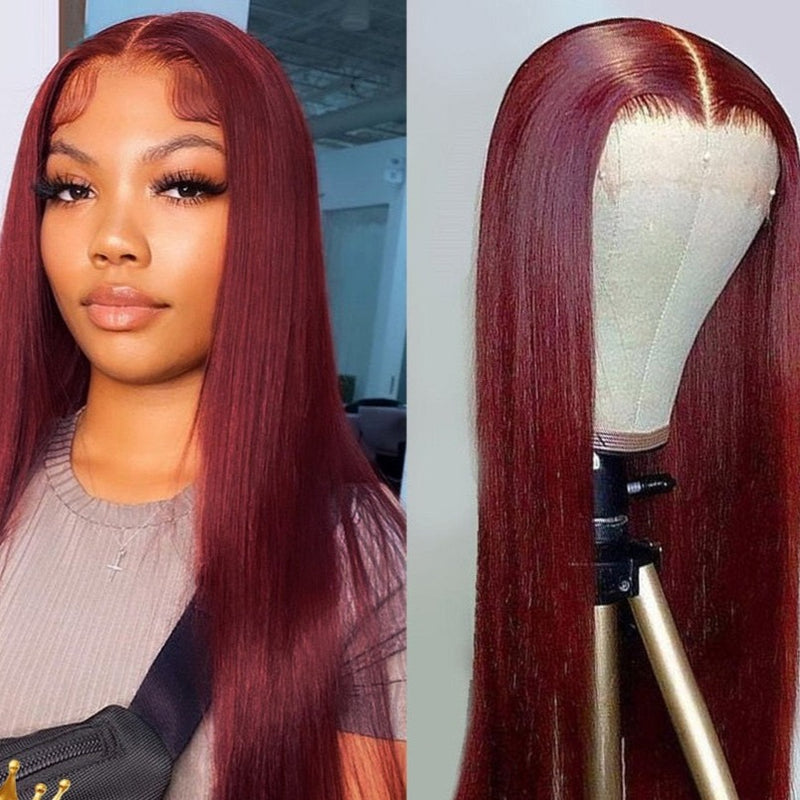 Peruvian Straight Hair Lace Front Wig