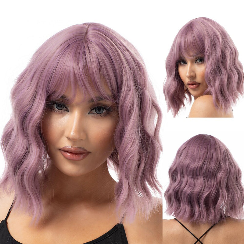 Synthetic Pastel Wavy Wig