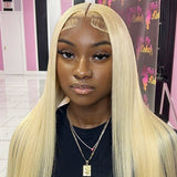 Blonde Straight Lace Frontal Wig