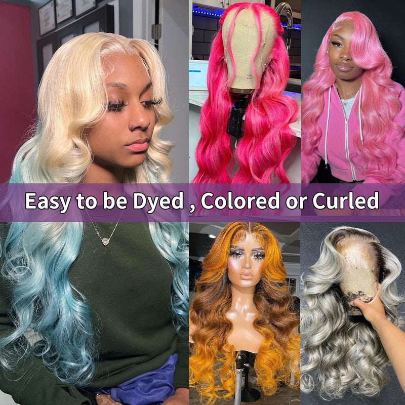 Honey Blonde Body Wave Lace Front Wig