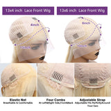 Honey Blonde Body Wave Lace Front Wig