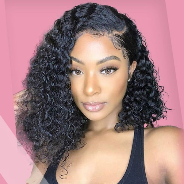 Deep Wave Short Bob Wig