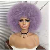 Short Afro Curly Synthetic Wigs