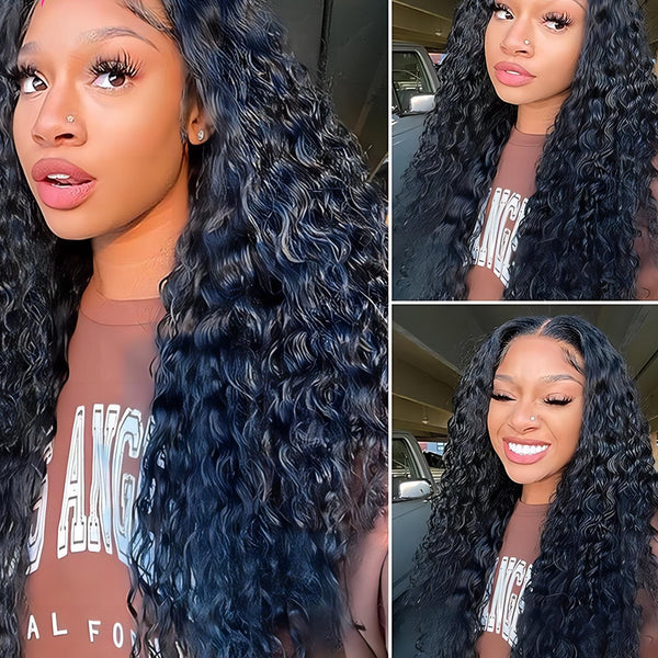 Deep Wave Frontal Wig