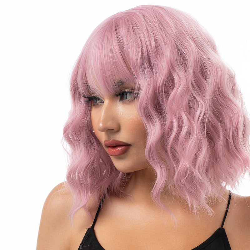 Synthetic Pastel Wavy Wig