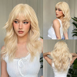 Short Wavy Synthetic Natural Wig