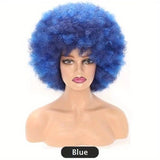 Short Afro Curly Synthetic Wigs