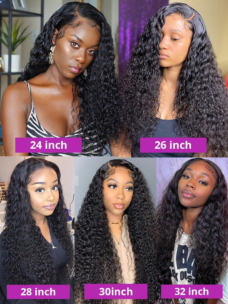 Deep Wave Frontal Wig