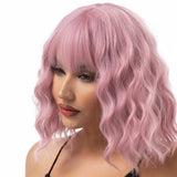 Synthetic Pastel Wavy Wig