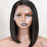 Short Bob Lace Brazilian Straight Wig