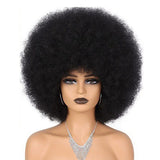 Short Afro Curly Synthetic Wigs