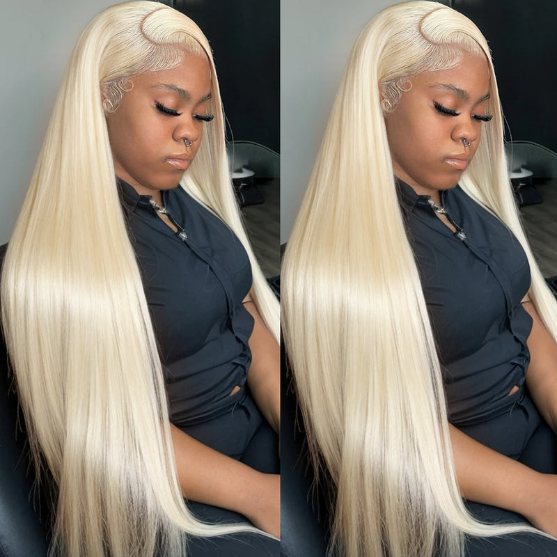 Blonde Straight Lace Frontal Wig