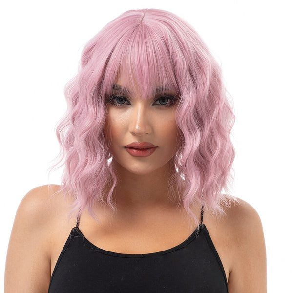 Synthetic Pastel Wavy Wig