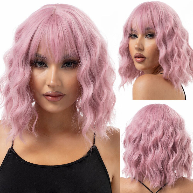 Synthetic Pastel Wavy Wig