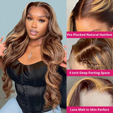 Glueless Human Hair Body Wave Wig