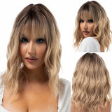 Synthetic Pastel Wavy Wig