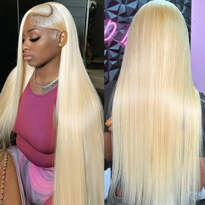 Blonde Straight Lace Frontal Wig