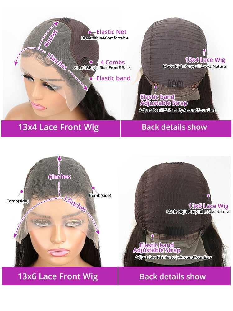 Deep Wave Frontal Wig